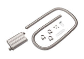 Avgasljuddämparsats Dual Top
