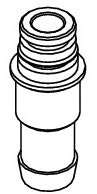 KlickTite nippelsats 2 x ¾-½