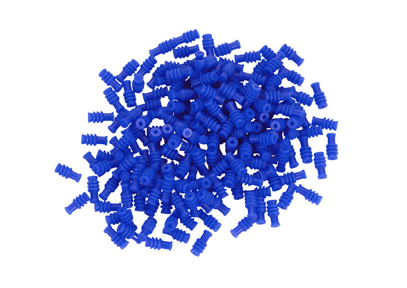 Blindplugg blå Ø 4,1 mm, 200-pack
