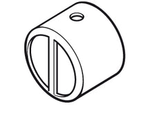 Ändhylsa f avgasslang 24mm
