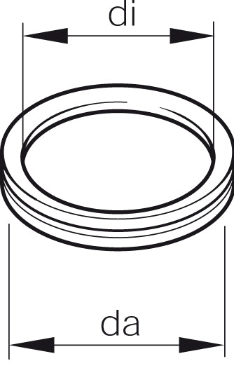Eberspächer Gummigenomföring D=16.5mm d=4-10mm