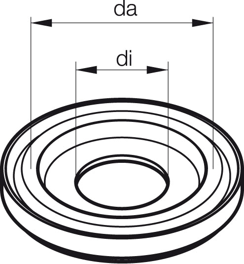 Tätning (forbr.luft) D=41mm d=25-30mm