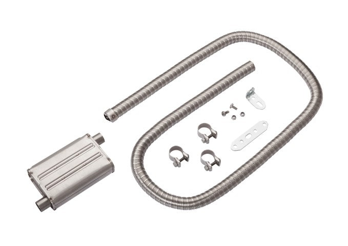 Avgasljuddämparsats Dual Top