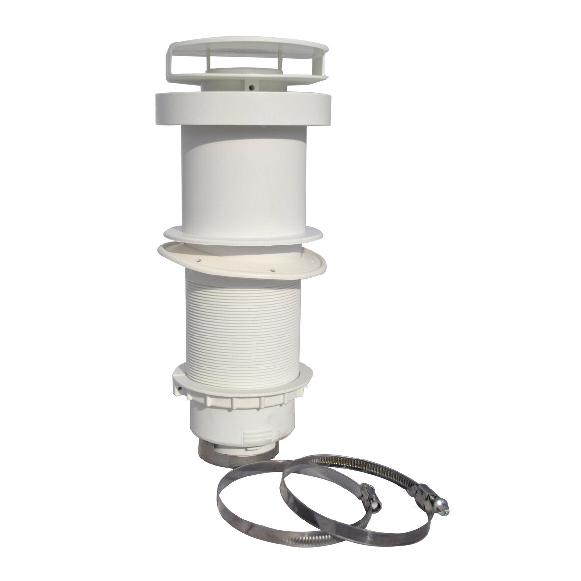Takskorsten DKC 2 komplett, cremevit – Truma 34051-01