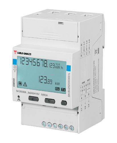 Energy Meter EM540 - 3 phase - max 65A/phase