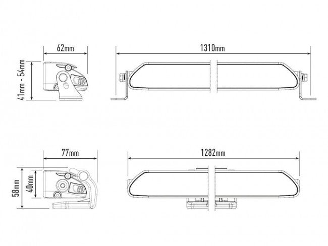 Lazer LED-ramp Linear 48 STD - 51″