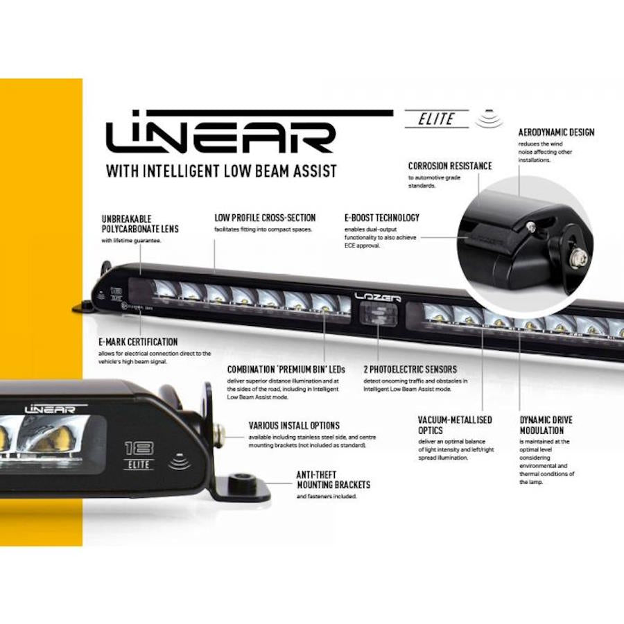 Lazer LED-ramp Linear 18 Elite I-LBA & E-Boost
