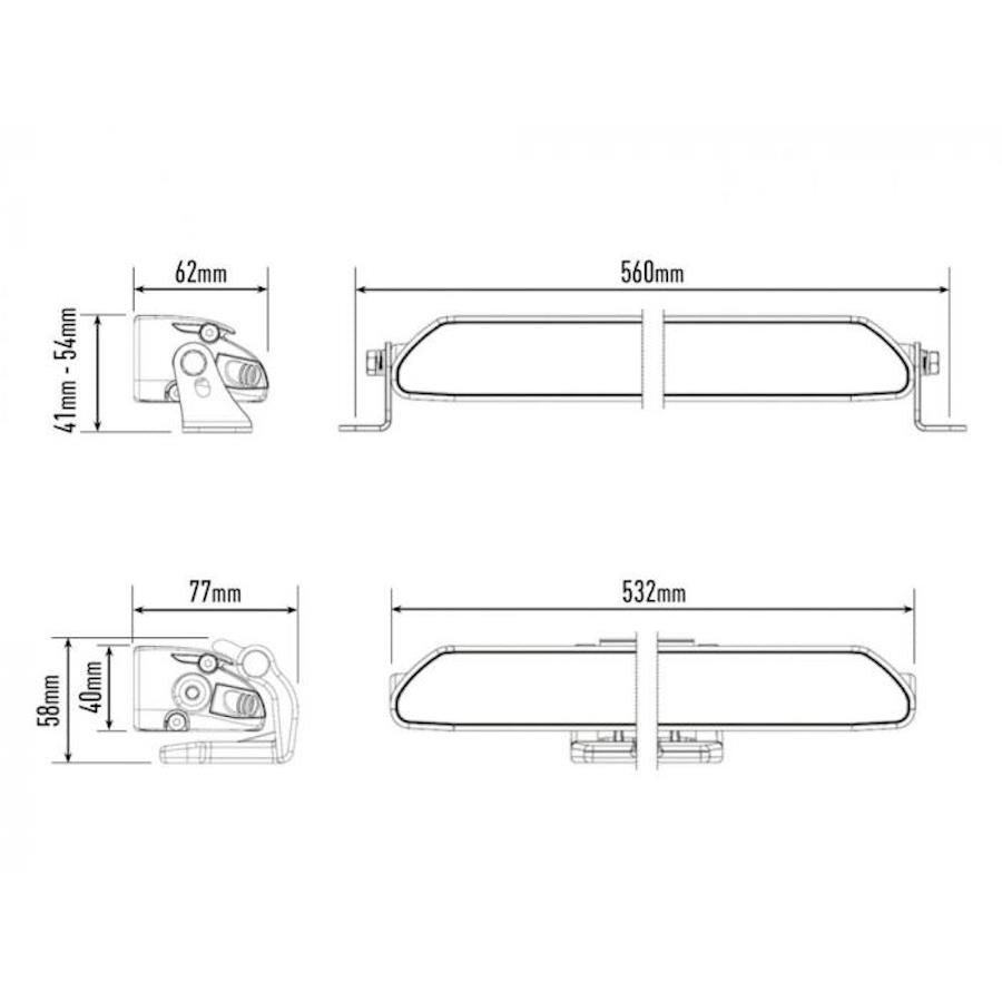 Lazer LED-ramp Linear 18 Elite I-LBA & E-Boost