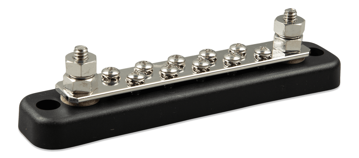 Busbar 150A 2P with 10 screws +cover