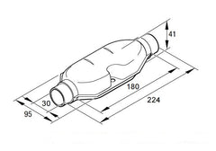 Avgasljudd. D7W 251807/D9W/Hydronic 10