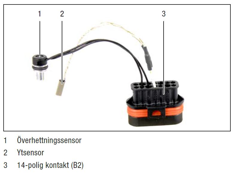 Kablage värmare HII 12V Comfort