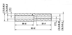 Bränsleövergång 4,5/3,5 mm
