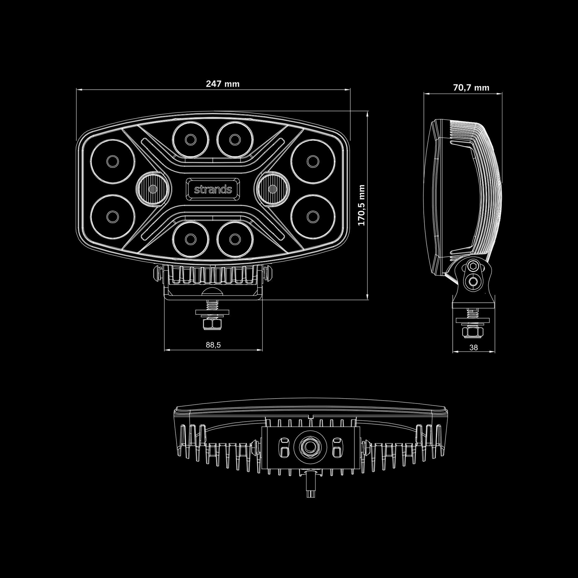 DARK KNIGHT INSANE EXTRALJUS OVAL