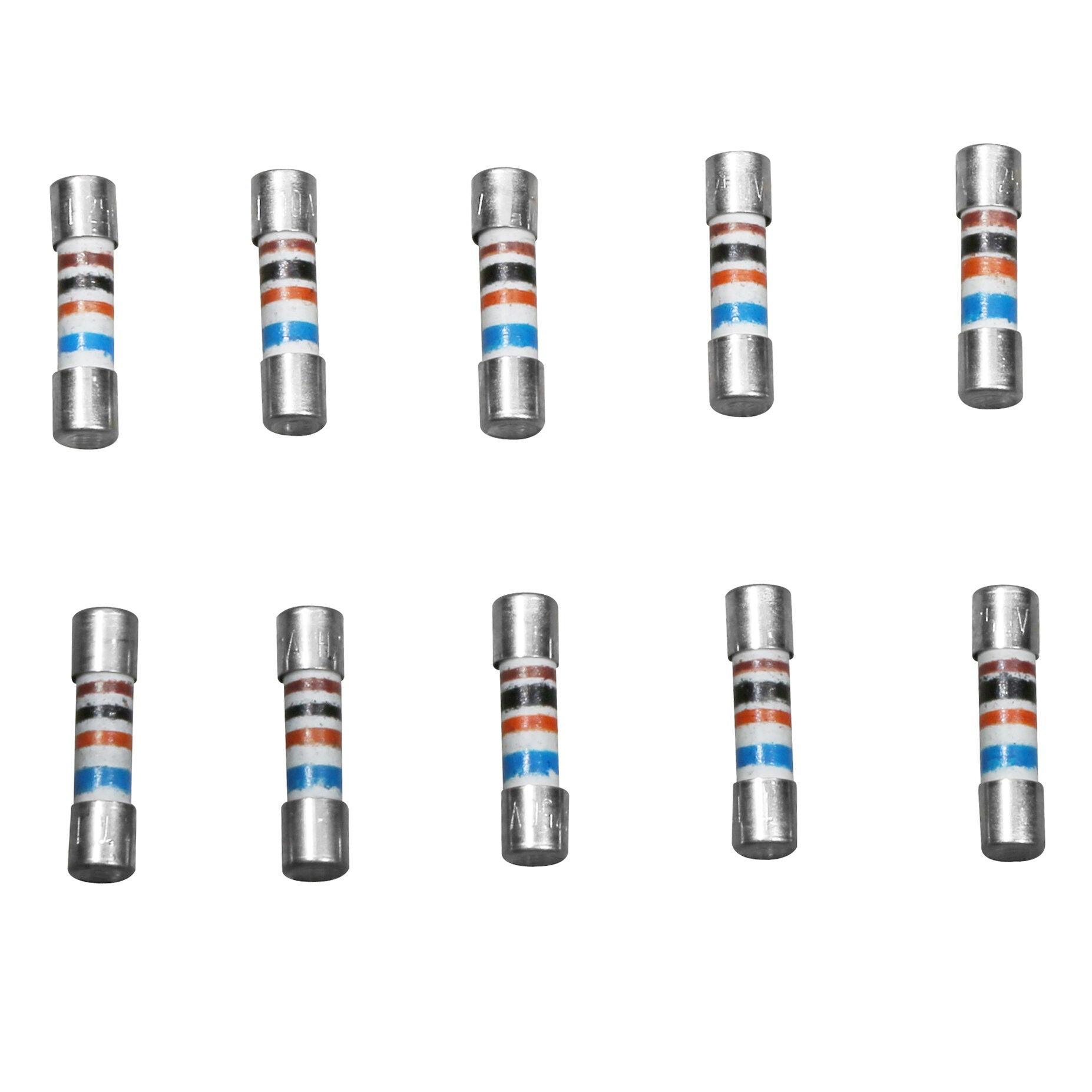 Säkringssats 10 A trög (T10AH), 10-pack – Truma 34020-00073