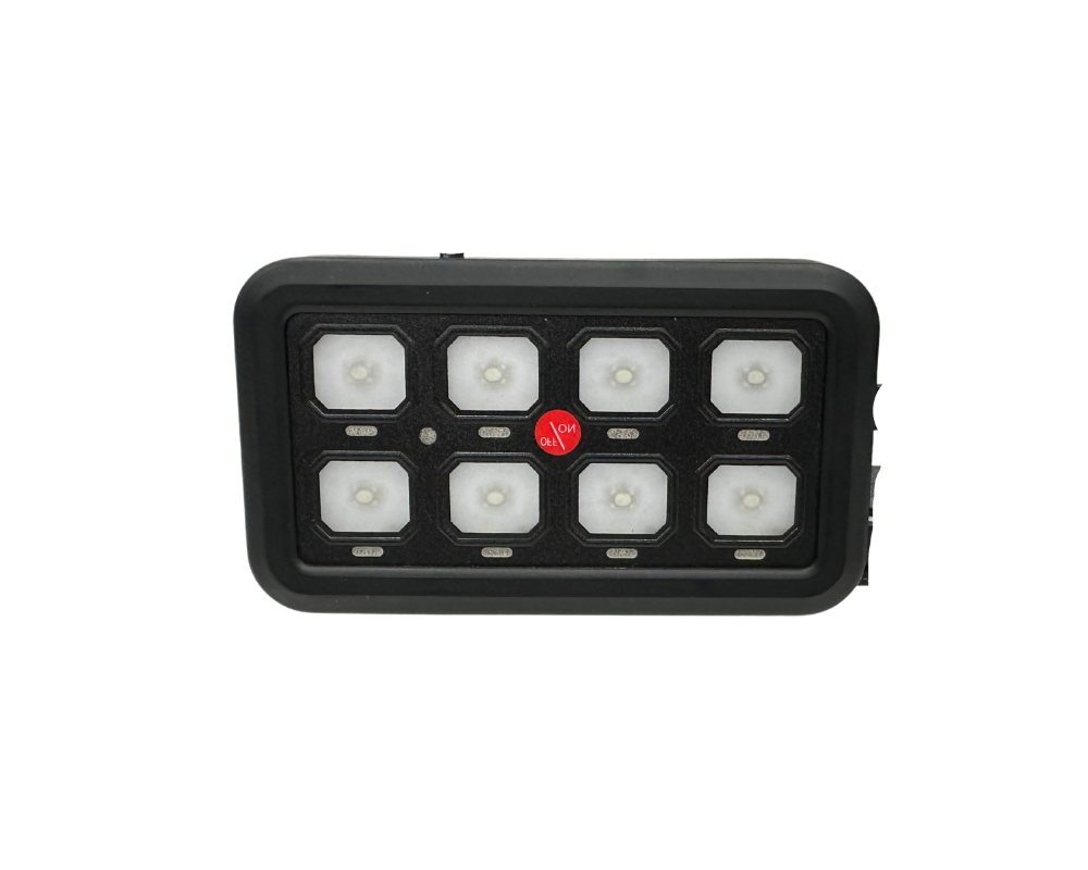 V-Sight Fjarrstyrd relabox med 8 utganger