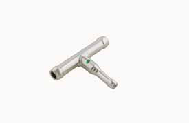 T-rör Ø 8x5x8 mm, metall
