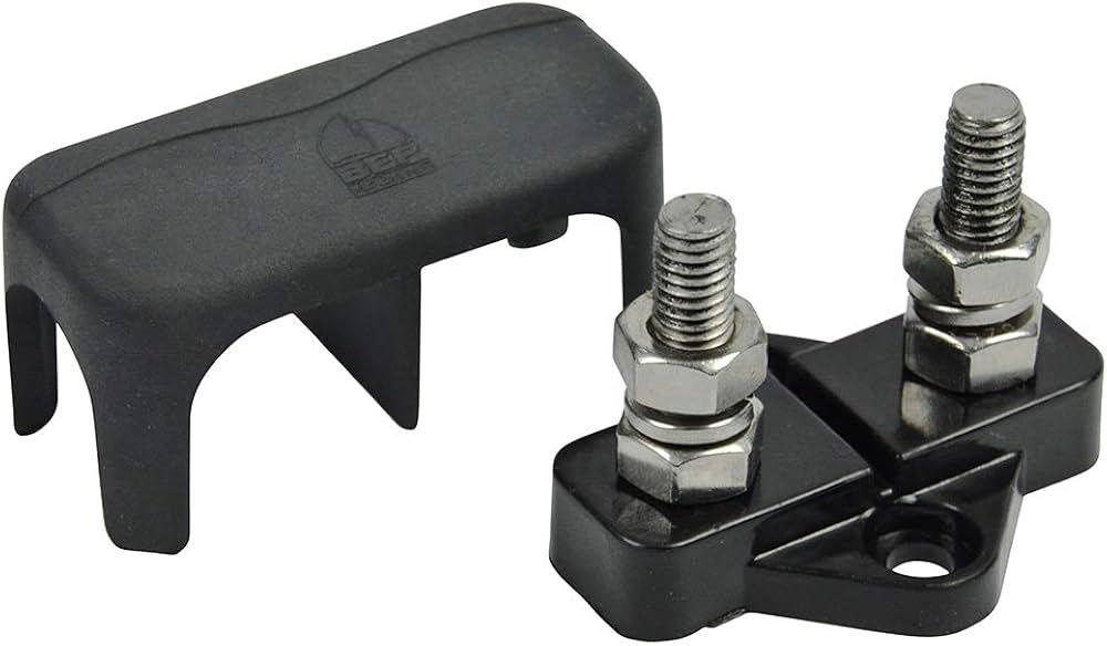 BEP Insulated Studs Cover Double 6mm Negative Blac