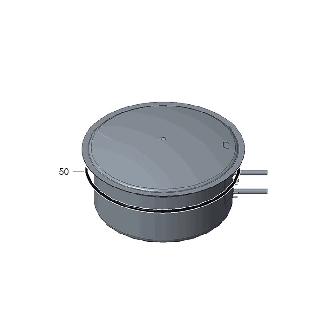 Vattentank 10 l rostfri till Truma Boiler gas/el (BGE) – Truma 70020-36700 (bild 2)