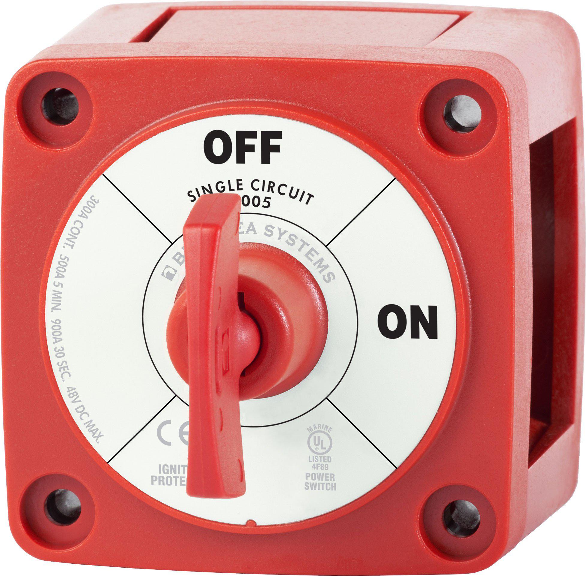 BSS Switch Battery m-Series ON/OFF With Locking Key