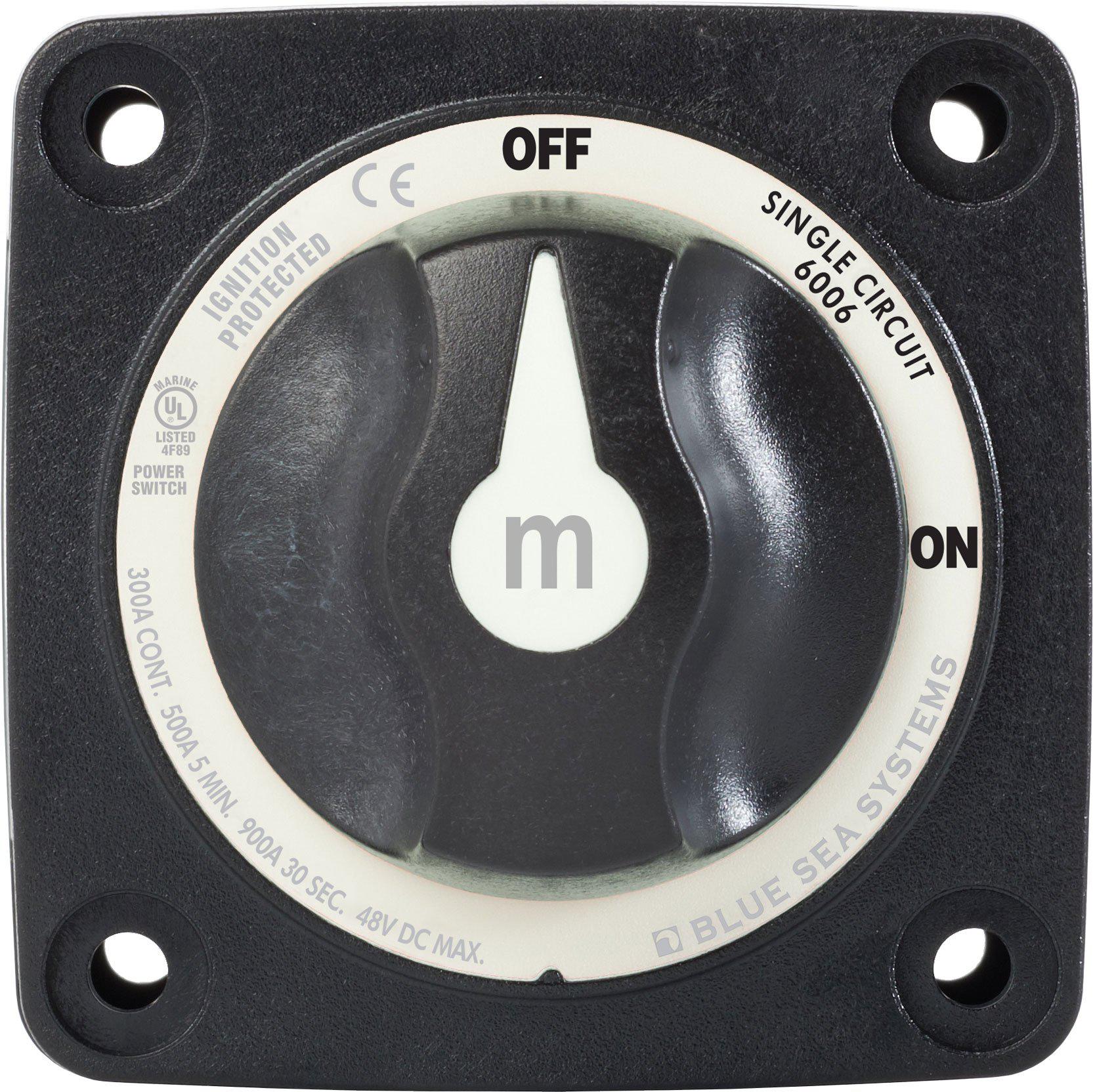 BSS Switch Battery m-Series ON/OFF With Knob Black (Bulk)
