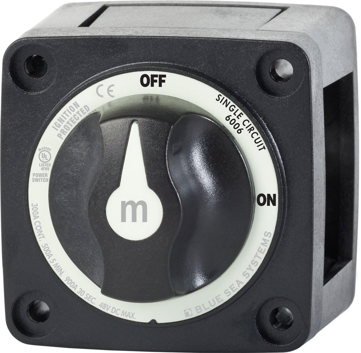 BSS Switch Battery m-Series ON/OFF With Knob Black