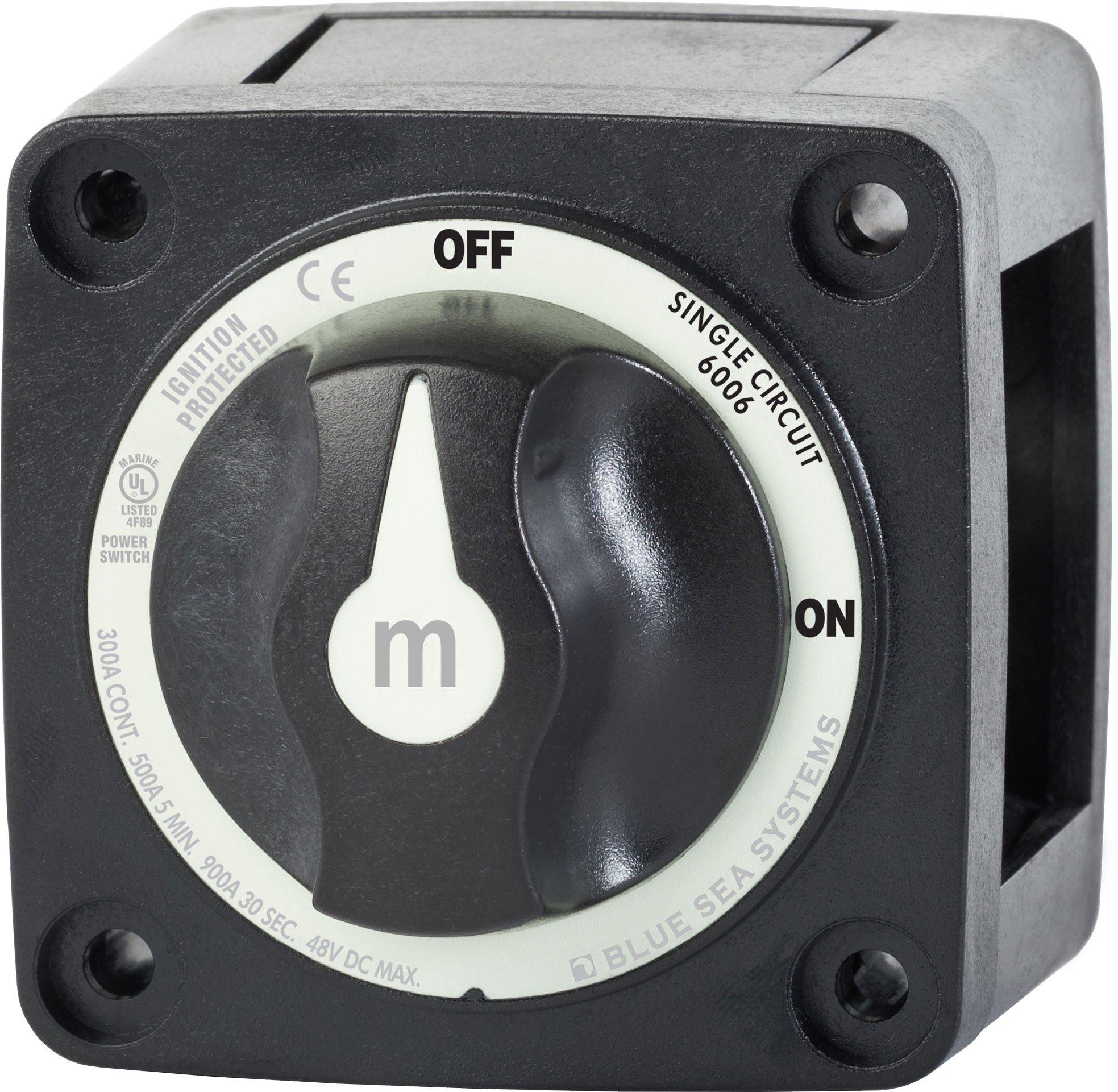 BSS Switch Battery m-Series ON/OFF With Knob Black (Bulk)