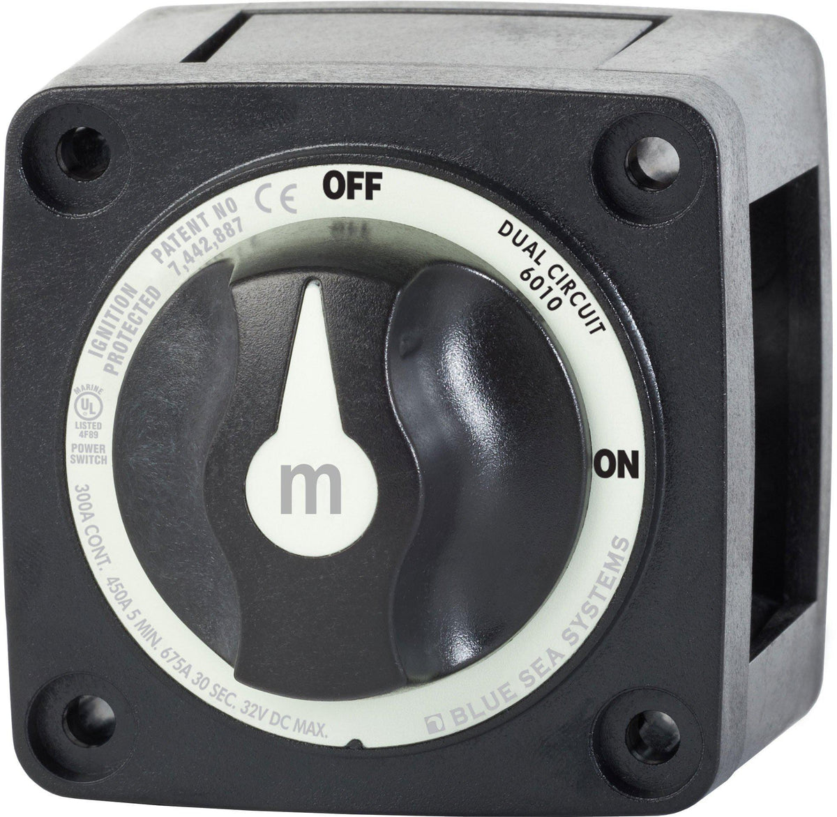 BSS Switch Battery m-Series Dual Circuit Black