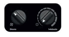 Fläktströmställare med panel