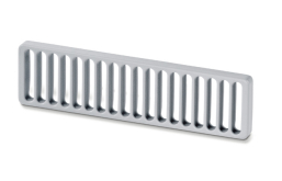 Frontpanel med galler