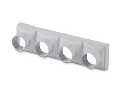 Frontpanel 4xØ 60 mm