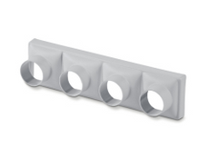 Frontpanel 4xØ 60 mm