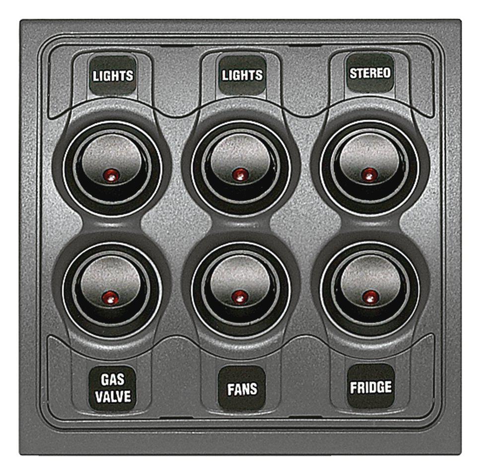 BEP Switch Panel Contour Interior 1000 Series DC 1