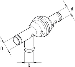 Backventil 3x20mm