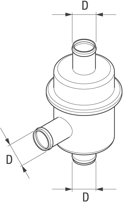 Vatten termostat 18MM