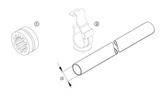 Slang di=38mm L=1M