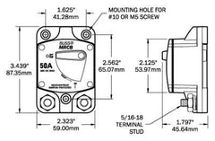 BSS Circuit Breaker 187 Surface Mount 50A