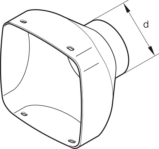 Stos 90mm för D3L-C/CC/P