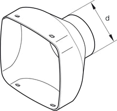 Stos 90mm för D3L-C/CC/P