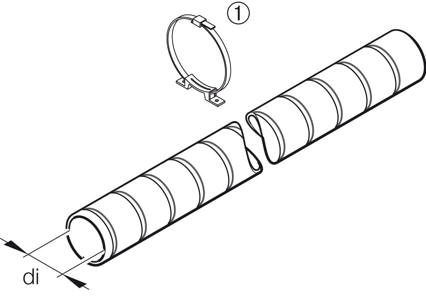 Spiralslang DN 90 Master-Neo1