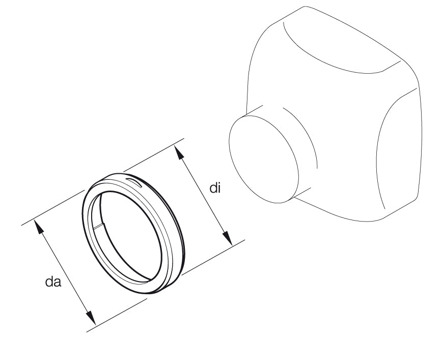 Eberspächer Ring id 75-YD 90mm plast