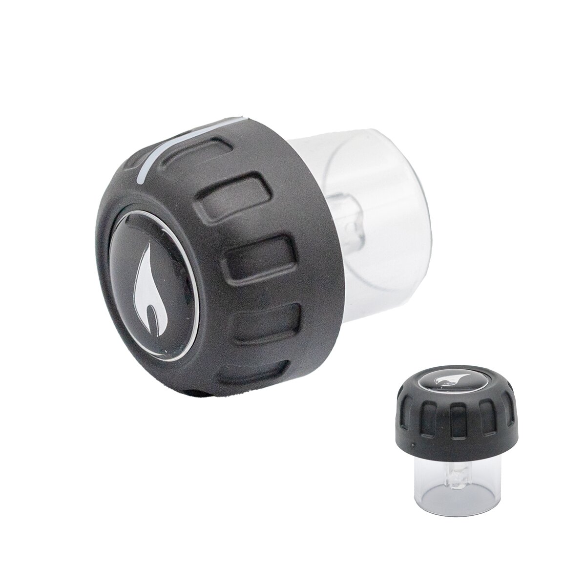 Vridknapp krom, belyst, till Truma S 5004 – Truma 30090-90500