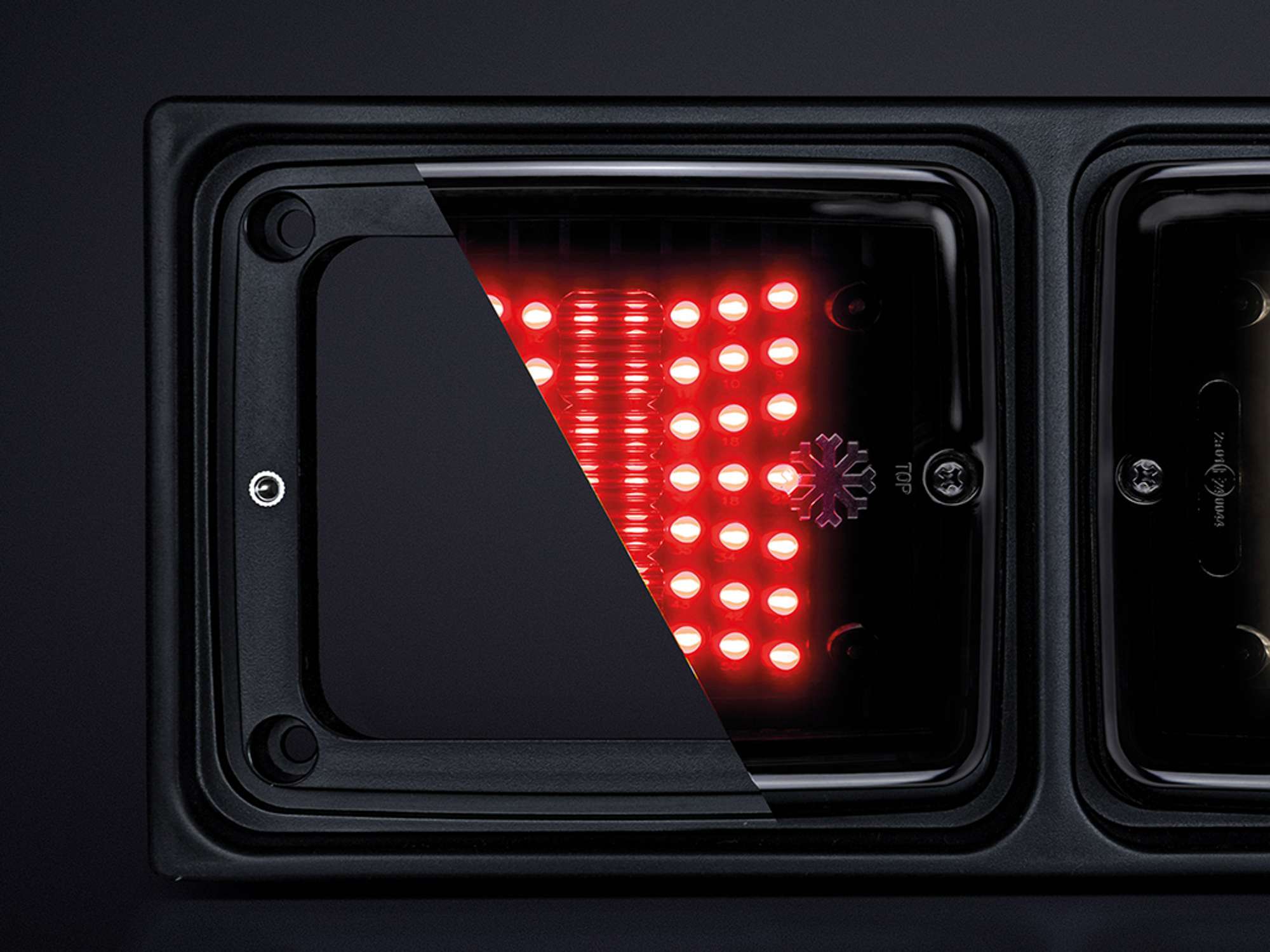 IZE LED RAM DUBBEL HORISONTELL