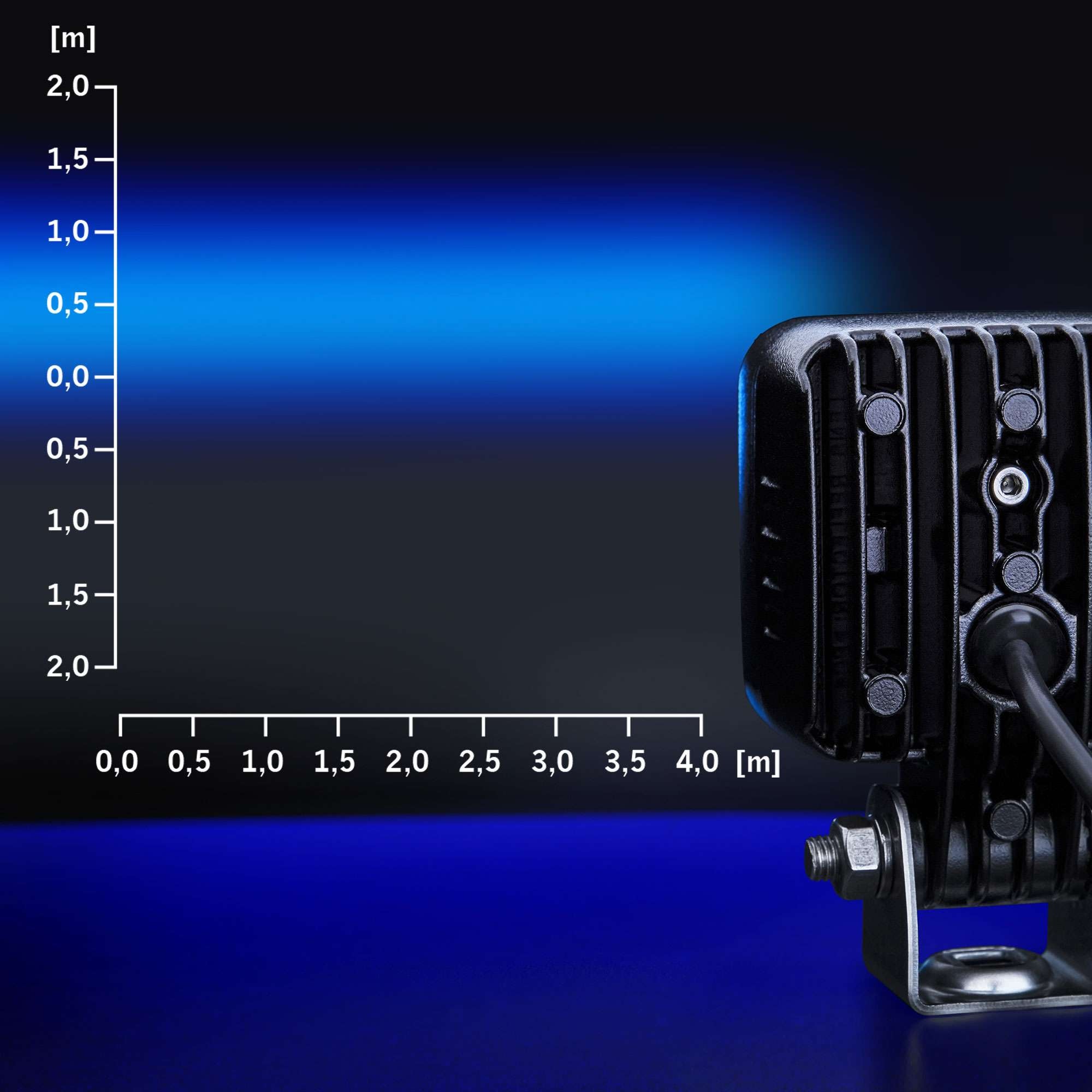 FREEDOM BLUE LINJE TRUCKLAMPA 9W