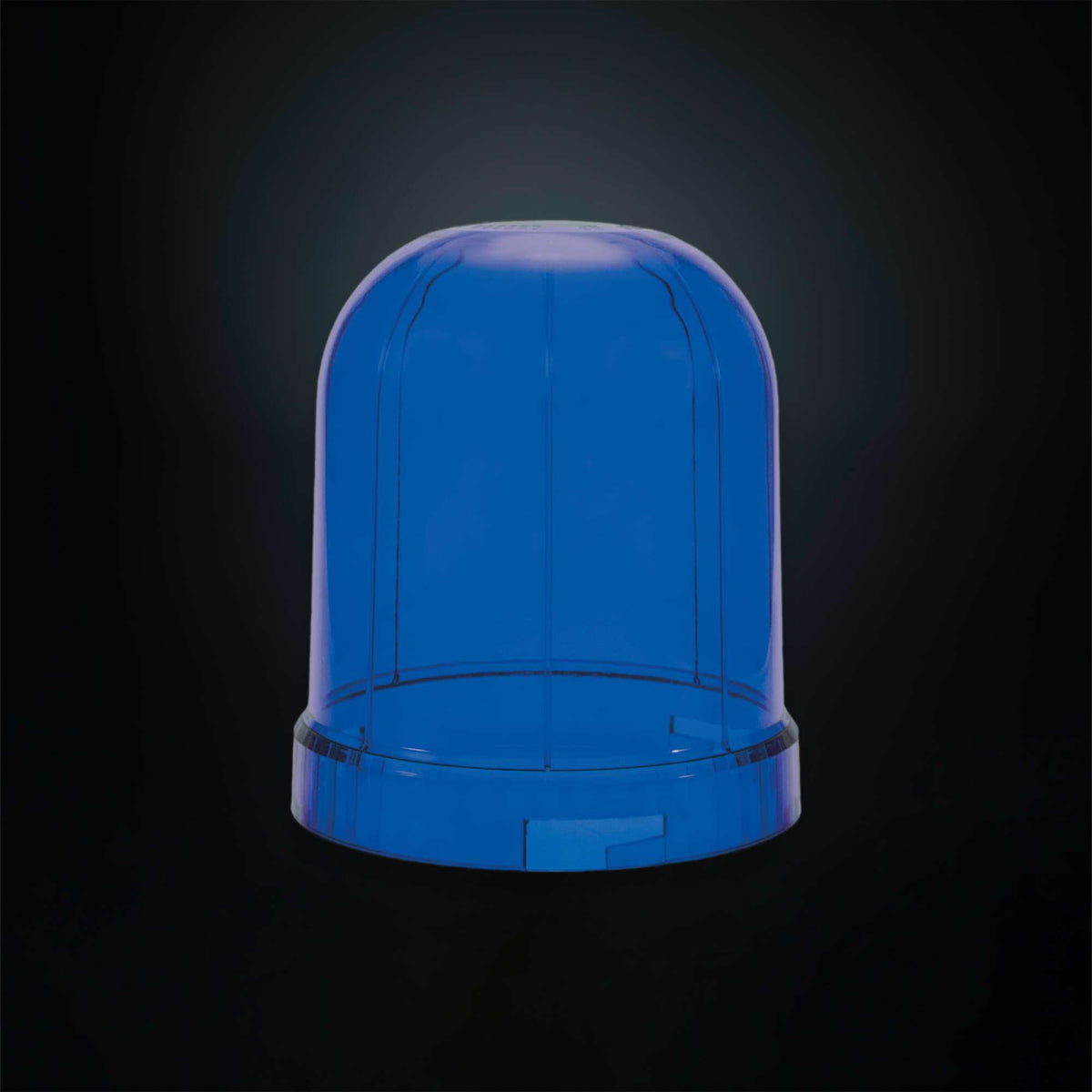 STRANDS BLÅTT GLAS