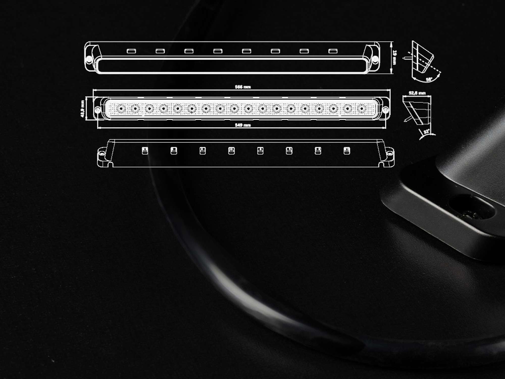 NUUK E-LINE SCENE LIGHT 80W