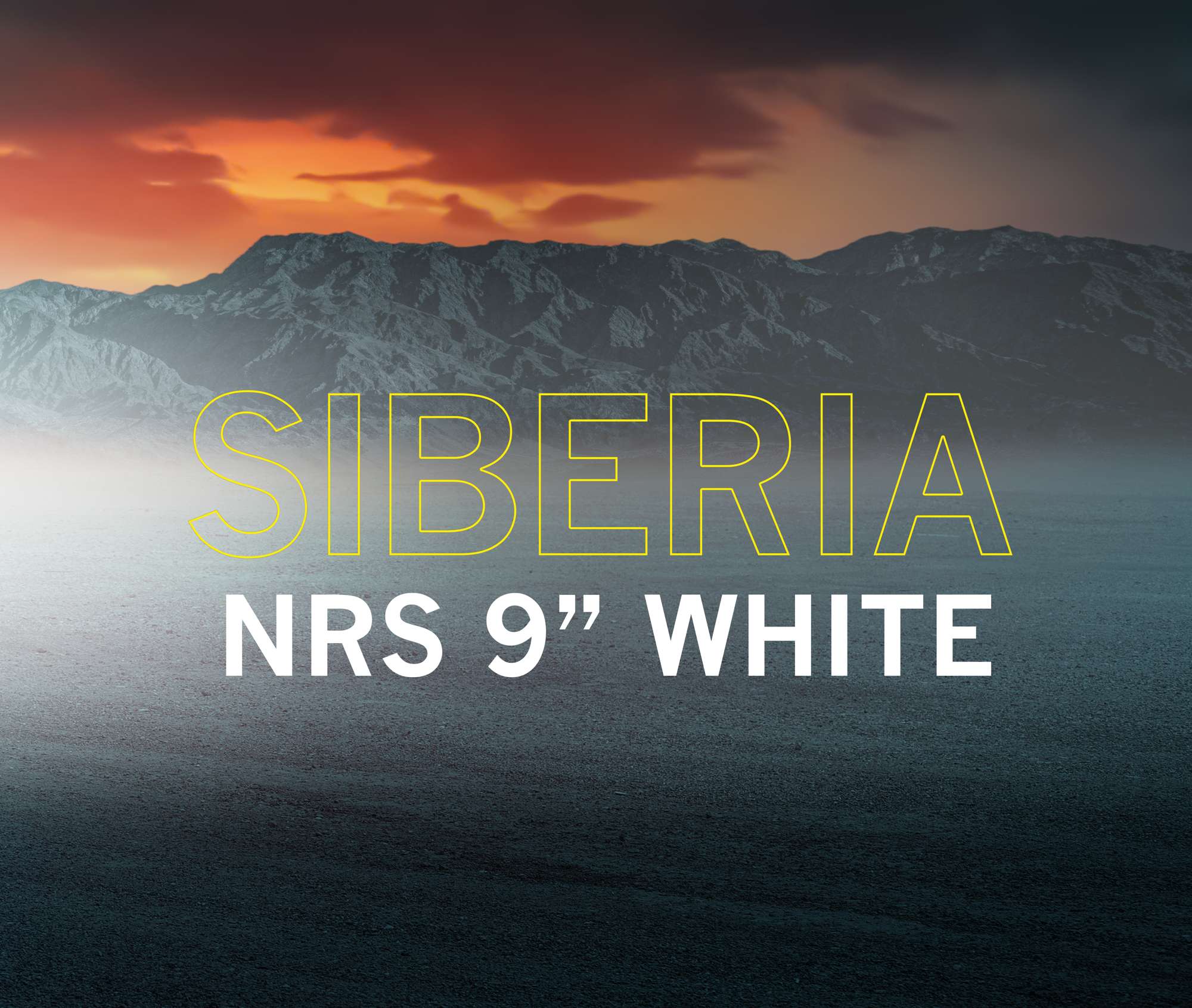 SIBERIA NRS EXTRALJUS 9″ VIT