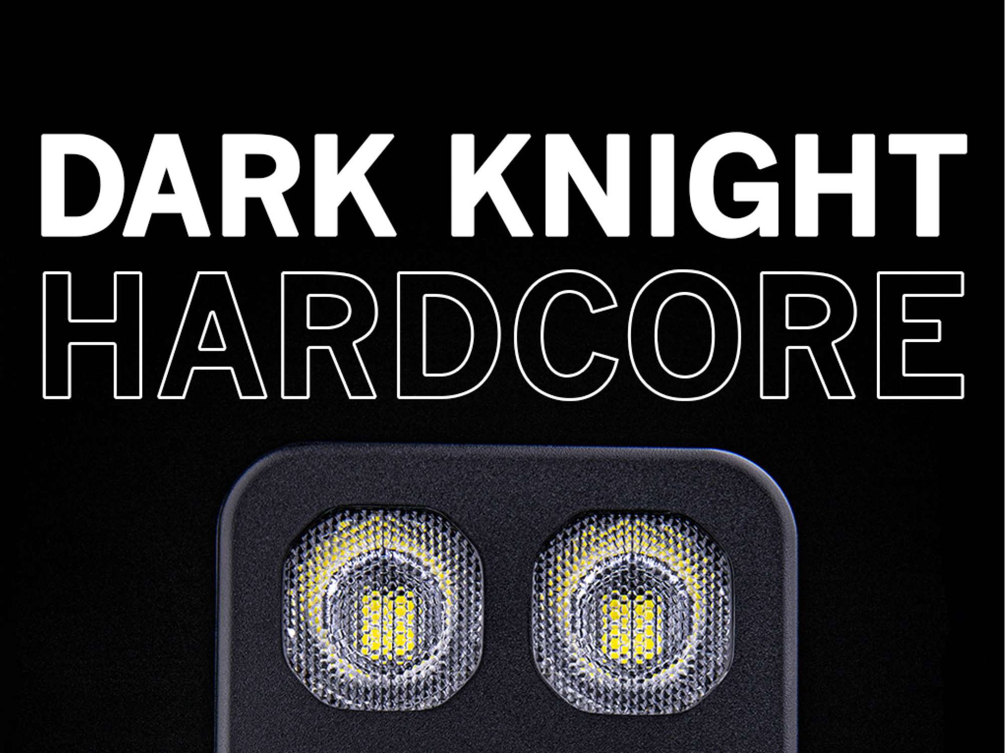 DARK KNIGHT HARDCORE ARBETSLJUS 32 W