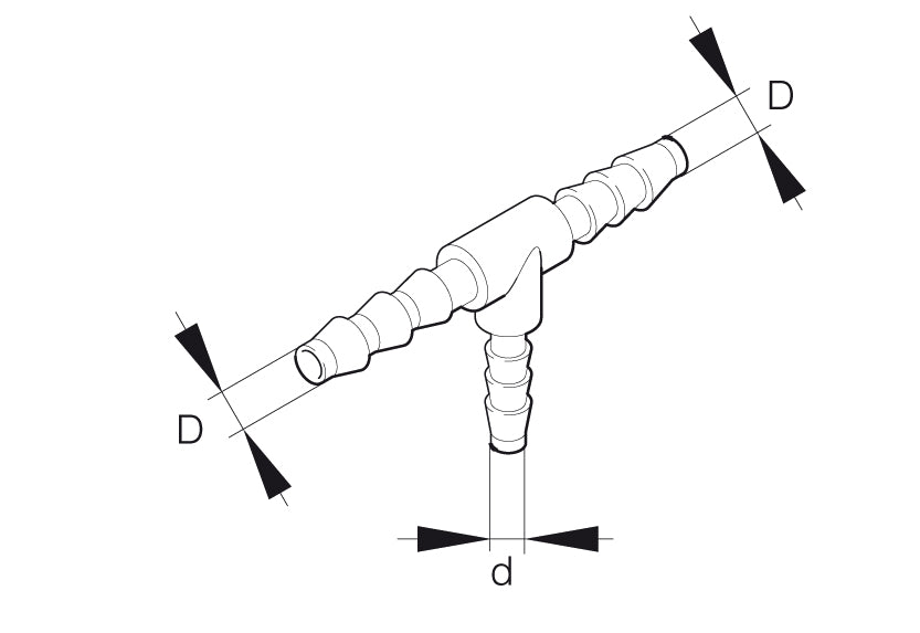 Eberspächer T-Rör 5mm