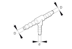 Eberspächer T-Rör 5mm