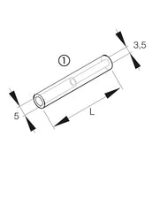 Eberspächer Bränsleövergång 3.5-5mm